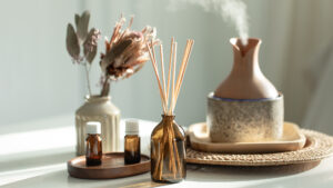 spa-composition-with-incense-sticks-air-humidifier-aroma-oils